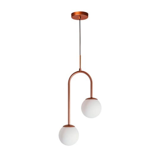 PENDENTE PÊNDULO C/ GLOBO 2L G9 | USINA 16496/81 PENDENTE PÊNDULO C/ GLOBO 2L G9 | USINA 16496/81