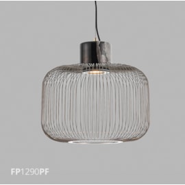 PENDENTE PIETRE 1X GU10 Ø30X150CM METAL PRETO E MÁRMORE | FLAVO FP1290PF PENDENTE PIETRE 1X GU10 Ø30X150CM METAL PRETO E MÁRMORE | FLAVO FP1290PF