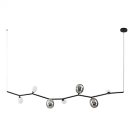 PENDENTE PINOT PRETO E FUMÊ | STUDIOLUCE PD1675PT PENDENTE PINOT PRETO E FUMÊ | STUDIOLUCE PD1675PT