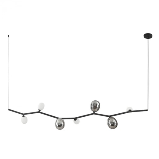 PENDENTE PINOT PRETO E FUMÊ | STUDIOLUCE PD1675PT PENDENTE PINOT PRETO E FUMÊ | STUDIOLUCE PD1675PT