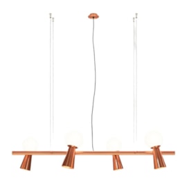PENDENTE PION ARTICULADO RETANGULAR 100X26CM METAL E VIDRO | TKS 1794 PENDENTE PION ARTICULADO RETANGULAR 100X26CM METAL E VIDRO | TKS 1794