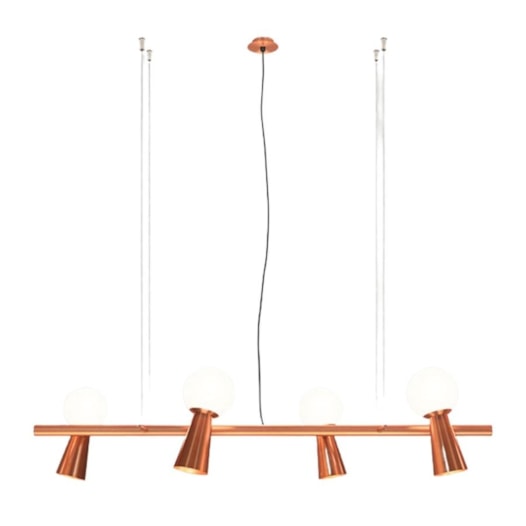 PENDENTE PION ARTICULADO RETANGULAR 100X26CM METAL E VIDRO | TKS 1794 PENDENTE PION ARTICULADO RETANGULAR 100X26CM METAL E VIDRO | TKS 1794