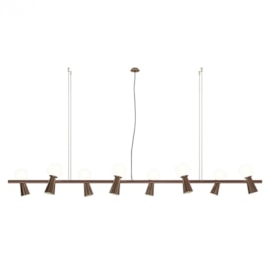 PENDENTE PION ARTICULADO RETANGULAR 208X26CM METAL E VIDRO | TKS 2008 PENDENTE PION ARTICULADO RETANGULAR 208X26CM METAL E VIDRO | TKS 2008