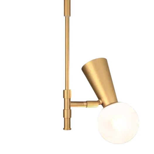 PENDENTE PION TIGE ARTICULADO HASTE AJUSTÁVEL 200X10X20CM METAL E VIDRO | TKS 1797 PENDENTE PION TIGE ARTICULADO HASTE AJUSTÁVEL 200X10X20CM METAL E VIDRO | TKS 1797