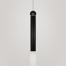 PENDENTE PIPE BALL G CILÍNDRICO 2 DICROICA PAR16 48XØ7,6CM MADEIRA E METAL | TKS 1833 PENDENTE PIPE BALL G CILÍNDRICO 2 DICROICA PAR16 48XØ7,6CM MADEIRA E METAL | TKS 1833