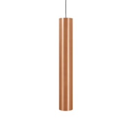 PENDENTE PIPE BIG CILÍNDRICO RECUADO DICROICA PAR16 40XØ6,4CM METAL | TKS 1810 PENDENTE PIPE BIG CILÍNDRICO RECUADO DICROICA PAR16 40XØ6,4CM METAL | TKS 1810
