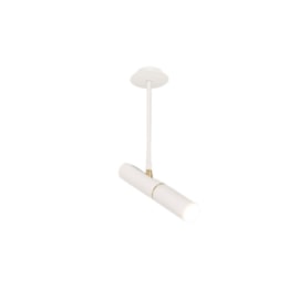 PENDENTE PIPE SCOP CILÍNDRICO HASTE CURTA MINI DICROICA 27X3,8X21CM METAL | TKS 1200 PENDENTE PIPE SCOP CILÍNDRICO HASTE CURTA MINI DICROICA 27X3,8X21CM METAL | TKS 1200