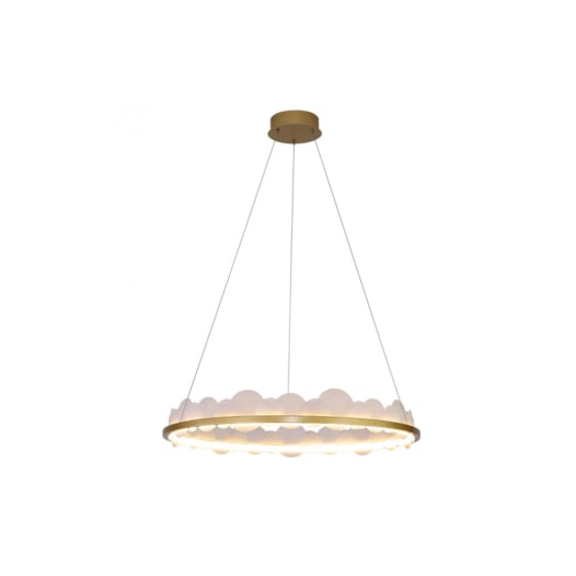 PENDENTE POEMA DOURADO E BRANCO 80X12CM 1X45W 3000K | BELLA ILUMINAÇÃO EG003 PENDENTE POEMA DOURADO E BRANCO 80X12CM 1X45W 3000K | BELLA ILUMINAÇÃO EG003