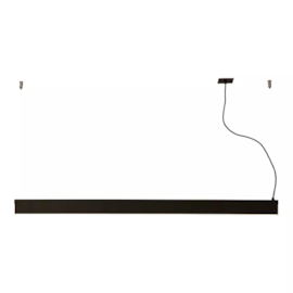 PENDENTE POLO LINEAR S/ FITA LUZ DIRETA 250X3,2CM ALUMÍNIO E ACRÍLICO | USINA 16365/250 PENDENTE POLO LINEAR S/ FITA LUZ DIRETA 250X3,2CM ALUMÍNIO E ACRÍLICO | USINA 16365/250