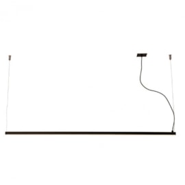 PENDENTE POLO LINEAR S/ FITA LUZ INDIRETA 150X3,2CM ALUMÍNIO E ACRÍLICO | USINA 16366/150 PENDENTE POLO LINEAR S/ FITA LUZ INDIRETA 150X3,2CM ALUMÍNIO E ACRÍLICO | USINA 16366/150