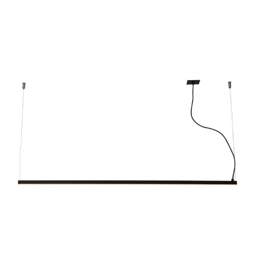 PENDENTE POLO LINEAR S/ FITA LUZ INDIRETA 250X3,2CM ALUMÍNIO E ACRÍLICO | USINA 16366/250 PENDENTE POLO LINEAR S/ FITA LUZ INDIRETA 250X3,2CM ALUMÍNIO E ACRÍLICO | USINA 16366/250