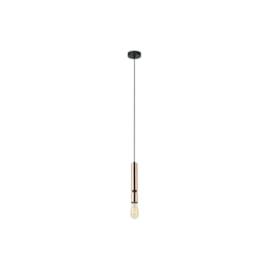 PENDENTE PRIH CILÍNDRICO Ø5X30CM METAL COBRE | BELLA ILUMINAÇÃO HL002 PENDENTE PRIH CILÍNDRICO Ø5X30CM METAL COBRE | BELLA ILUMINAÇÃO HL002