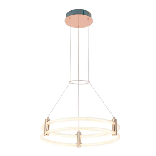 PENDENTE PURO LED 3000K 46W 50X16CM METAL E ACRILICO DOURADO | BELLA ILUMINAÇÃO KA005 PENDENTE PURO LED 3000K 46W 50X16CM METAL E ACRILICO DOURADO | BELLA ILUMINAÇÃO KA005