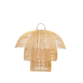 PENDENTE RATTAN CRETA 60X60CM | BIASÁ 19598