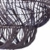 PENDENTE RATTAN MOON BLACK 40X40CM | BIASÁ 20697B PENDENTE RATTAN MOON BLACK 40X40CM | BIASÁ 20697B
