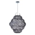 PENDENTE RATTAN MOON BLACK 40X40CM | BIASÁ 20697B