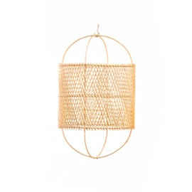 PENDENTE RATTAN SANG 30X50CM | BIASÁ 20418