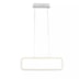 PENDENTE RECTO LED 26W 3000K 50X15CM ALUMÍNIO BRANCO | STUDIOLUCE WHITE QPD1319BR