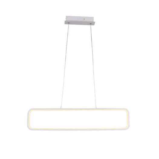 PENDENTE RECTO LED 34W 3000K 70X15CM BRANCO | STUDIOLUCE WHITE QPD1320BR