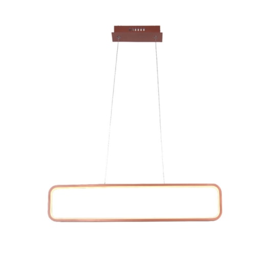 PENDENTE RECTO LED 34W 3000K 70X15CM COBRE | STUDIOLUCE WHITE QPD1320CO PENDENTE RECTO LED 34W 3000K 70X15CM COBRE | STUDIOLUCE WHITE QPD1320CO