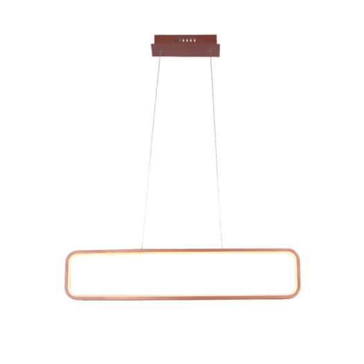 PENDENTE RECTO LED 34W 3000K 70X15CM COBRE | STUDIOLUCE WHITE QPD1320CO