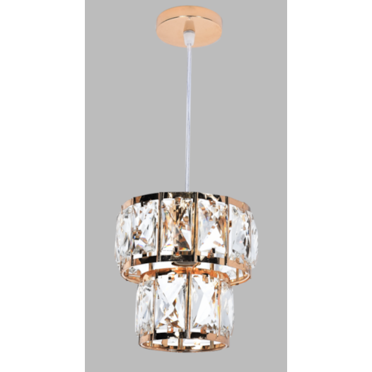 PENDENTE REDONDO Ø15X15CM CRISTAL E METAL DOURADO | SINDORA DCD00186 PENDENTE REDONDO Ø15X15CM CRISTAL E METAL DOURADO | SINDORA DCD00186