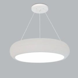 PENDENTE RING REDONDO Ø50CM ALUMÍNIO E ACRÍLICO | USINA 4191/50 PENDENTE RING REDONDO Ø50CM ALUMÍNIO E ACRÍLICO | USINA 4191/50