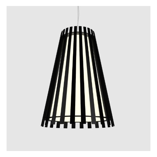 PENDENTE RIPADO CÔNICO Ø51X70CM MADEIRA E ACRÍLICO | ACCORD 1021 PENDENTE RIPADO CÔNICO Ø51X70CM MADEIRA E ACRÍLICO | ACCORD 1021