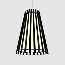 PENDENTE RIPADO CÔNICO Ø51X70CM MADEIRA E ACRÍLICO | ACCORD 1021 PENDENTE RIPADO CÔNICO Ø51X70CM MADEIRA E ACRÍLICO | ACCORD 1021
