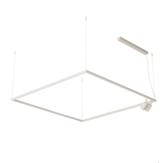 PENDENTE RISK RETANGULAR 2XMR11 81W 3000K 100X100CM | BELLA ITALIA PE14714 PENDENTE RISK RETANGULAR 2XMR11 81W 3000K 100X100CM | BELLA ITALIA PE14714