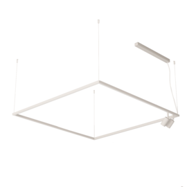 PENDENTE RISK RETANGULAR 2XMR11 81W 4000K 100X100CM | BELLA ITALIA PE14715 PENDENTE RISK RETANGULAR 2XMR11 81W 4000K 100X100CM | BELLA ITALIA PE14715