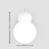 PENDENTE SNOWMAN Ø350MM 1L | TKS01755 PENDENTE SNOWMAN Ø350MM 1L | TKS01755