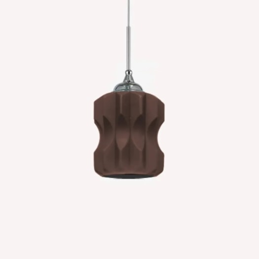 PENDENTE SOLLY VIDRO CAFÉ | GOLDEN-ART T10048CF PENDENTE SOLLY VIDRO CAFÉ | GOLDEN-ART T10048CF