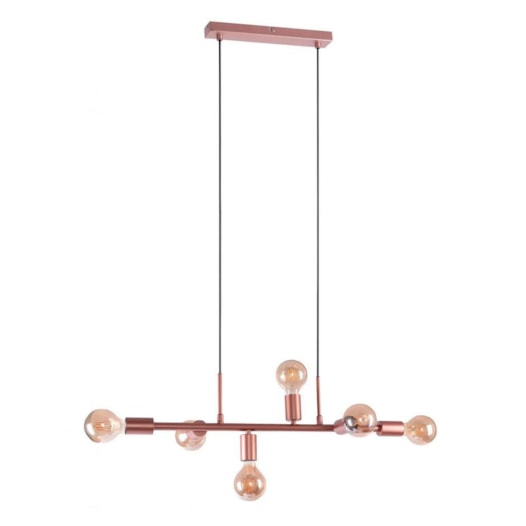 PENDENTE SPINE 16,5X70X22CM METAL COBRE | STUDIOLUCE WHITE QPD1361CO PENDENTE SPINE 16,5X70X22CM METAL COBRE | STUDIOLUCE WHITE QPD1361CO