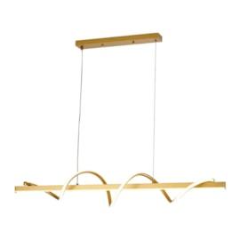 PENDENTE SPIRALE LINEAR DOURADO 1000 LED 15W 3000K 900LM BIVOLT | USINA IMPORTS UI20241/100DR PENDENTE SPIRALE LINEAR DOURADO 1000 LED 15W 3000K 900LM BIVOLT | USINA IMPORTS UI20241/100DR