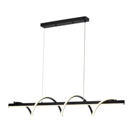 PENDENTE SPIRALE LINEAR PRETO 1000 LED 30W 3000K 1800LM BIVOLT | USINA IMPORTS UI20241/100PT PENDENTE SPIRALE LINEAR PRETO 1000 LED 30W 3000K 1800LM BIVOLT | USINA IMPORTS UI20241/100PT