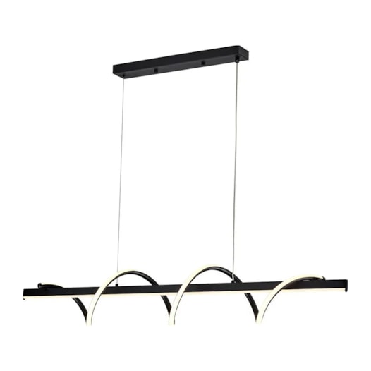 PENDENTE SPIRALE LINEAR PRETO 1000 LED 30W 3000K 1800LM BIVOLT | USINA IMPORTS UI20241/100PT PENDENTE SPIRALE LINEAR PRETO 1000 LED 30W 3000K 1800LM BIVOLT | USINA IMPORTS UI20241/100PT