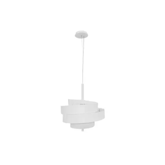 PENDENTE SPIROS 1XE27 BIVOLT Ø48CM METAL BRANCO | BELLA ILUMINAÇÃO EY003