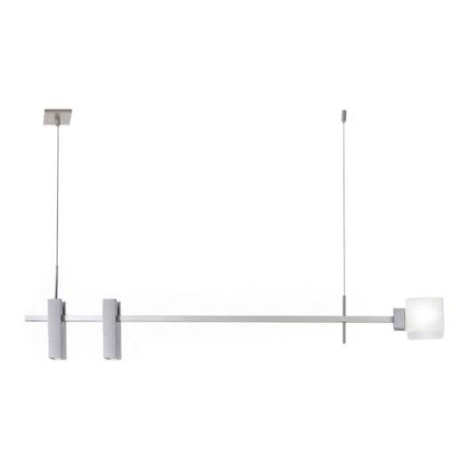 PENDENTE SQUARE 2XMR11 + 1XG9 27X111,5X9CM METAL | OLD ARTISAN PD-5688 PENDENTE SQUARE 2XMR11 + 1XG9 27X111,5X9CM METAL | OLD ARTISAN PD-5688