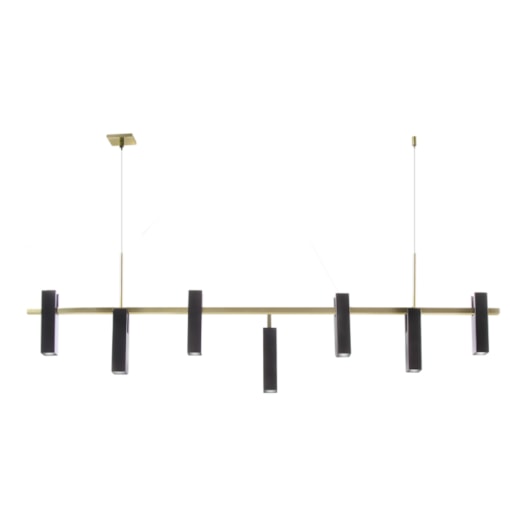 PENDENTE SQUARE 7XMR11 38X130X4CM METAL | OLD ARTISAN PD-5690 PENDENTE SQUARE 7XMR11 38X130X4CM METAL | OLD ARTISAN PD-5690