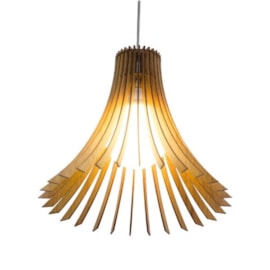 PENDENTE STECCHE DI LEGNO RIPADO CÔNICO Ø35X30CM MADEIRA | ACCORD 1181 PENDENTE STECCHE DI LEGNO RIPADO CÔNICO Ø35X30CM MADEIRA | ACCORD 1181