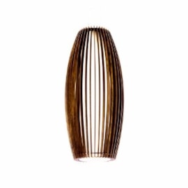 PENDENTE STECCHE DI LEGNO RIPADO Ø30X70CM MADEIRA E ACRÍLICO | ACCORD 1139 PENDENTE STECCHE DI LEGNO RIPADO Ø30X70CM MADEIRA E ACRÍLICO | ACCORD 1139
