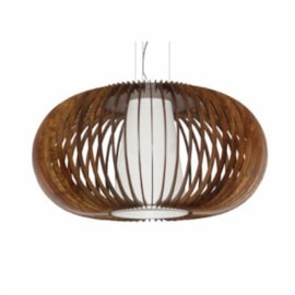 PENDENTE STECCHE DI LEGNO RIPADO REDONDO Ø78X42CM MADEIRA | ACCORD 1185 PENDENTE STECCHE DI LEGNO RIPADO REDONDO Ø78X42CM MADEIRA | ACCORD 1185