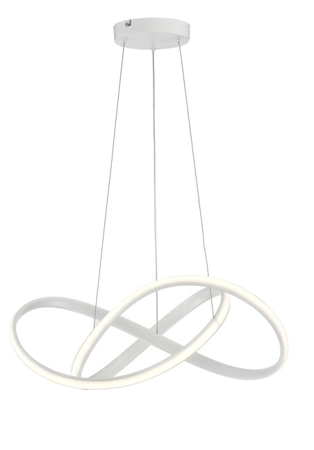 PENDENTE STRIP 36W 3000K BIVOLT 500X200MM - BRANCO | SKYLIGHT SKY