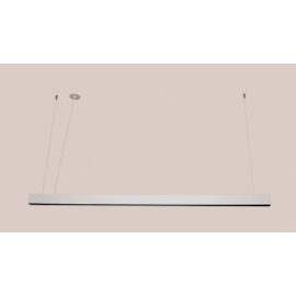 PENDENTE T8 COM 1 FACHO LUZ DIFUSA 123X5X4CM 1X T8 G13 | BELLUCE G3301 PENDENTE T8 COM 1 FACHO LUZ DIFUSA 123X5X4CM 1X T8 G13 | BELLUCE G3301