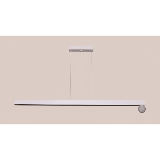 PENDENTE T8 COM 1 GLOBINHO 123X5X4CM 1X T8 1X HALOPIN G13/G9 | BELLUCE G3205 PENDENTE T8 COM 1 GLOBINHO 123X5X4CM 1X T8 1X HALOPIN G13/G9 | BELLUCE G3205