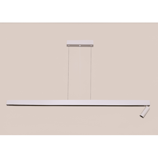 PENDENTE T8 COM 1 SPOT 63X5X4CM 1X T8 1X HALOPIN G13/G9 | BELLUCE G3208 PENDENTE T8 COM 1 SPOT 63X5X4CM 1X T8 1X HALOPIN G13/G9 | BELLUCE G3208