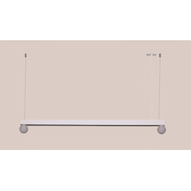 PENDENTE T8 COM 2 GLOBINHOS 123X5X4CM 1X T8 2X HALOPIN G13/G9 | BELLUCE G3307 PENDENTE T8 COM 2 GLOBINHOS 123X5X4CM 1X T8 2X HALOPIN G13/G9 | BELLUCE G3307