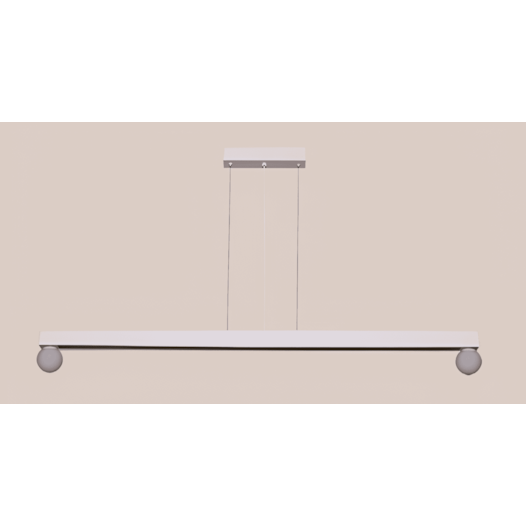 PENDENTE T8 COM 2 GLOBINHOS 63X5X4CM 1X T8 2X GALOPIN G13/G9 | BELLUCE G3206 PENDENTE T8 COM 2 GLOBINHOS 63X5X4CM 1X T8 2X GALOPIN G13/G9 | BELLUCE G3206