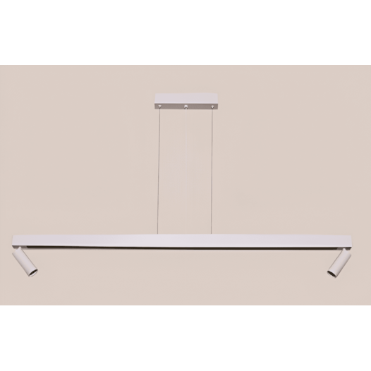 PENDENTE T8 COM 2 SPOTS 123X5X4CM 1X T8 2X MR11 G13/GZ10 | BELLUCE G3215 PENDENTE T8 COM 2 SPOTS 123X5X4CM 1X T8 2X MR11 G13/GZ10 | BELLUCE G3215